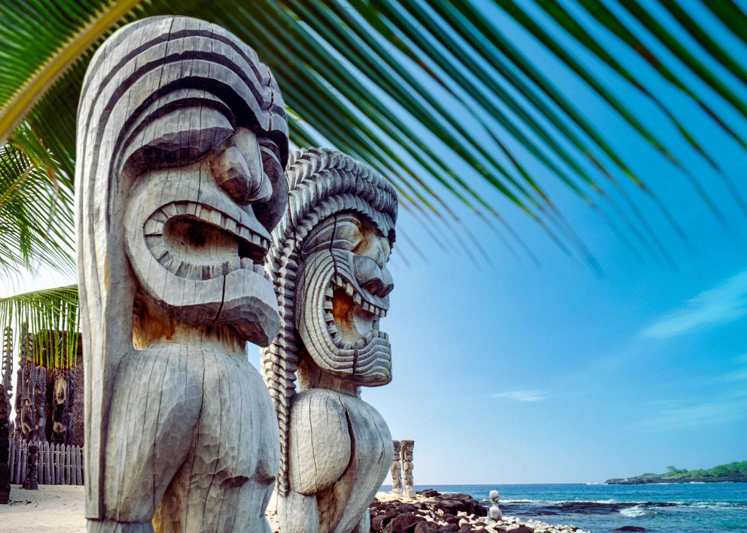 hawaiian statues